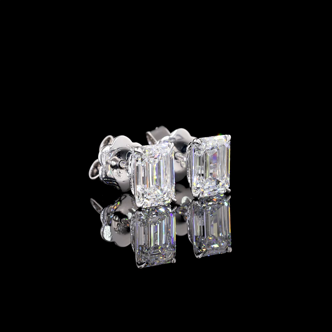 14K WHITE GOLDStuds Earrings