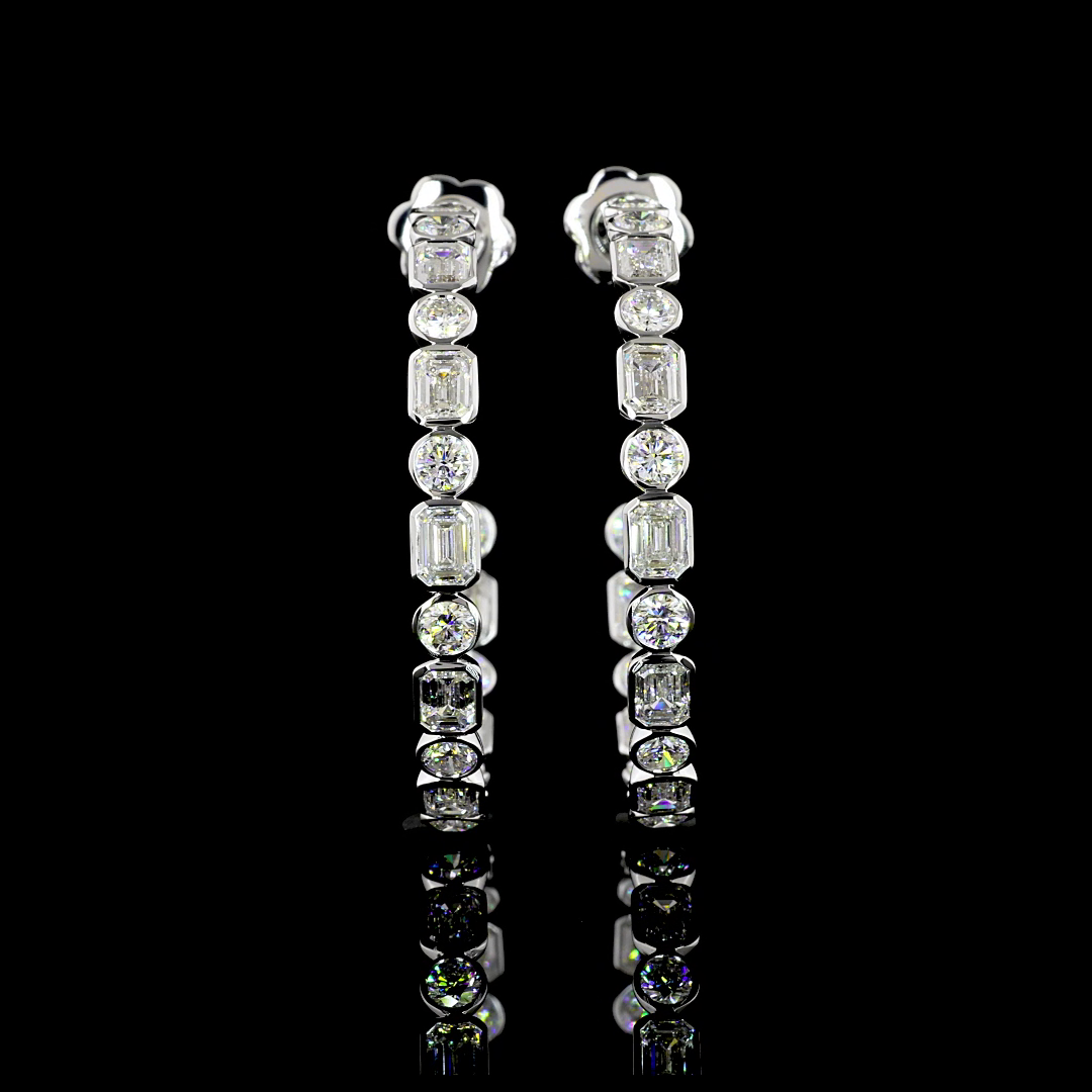 14K WHITE GOLDEarring Earrings