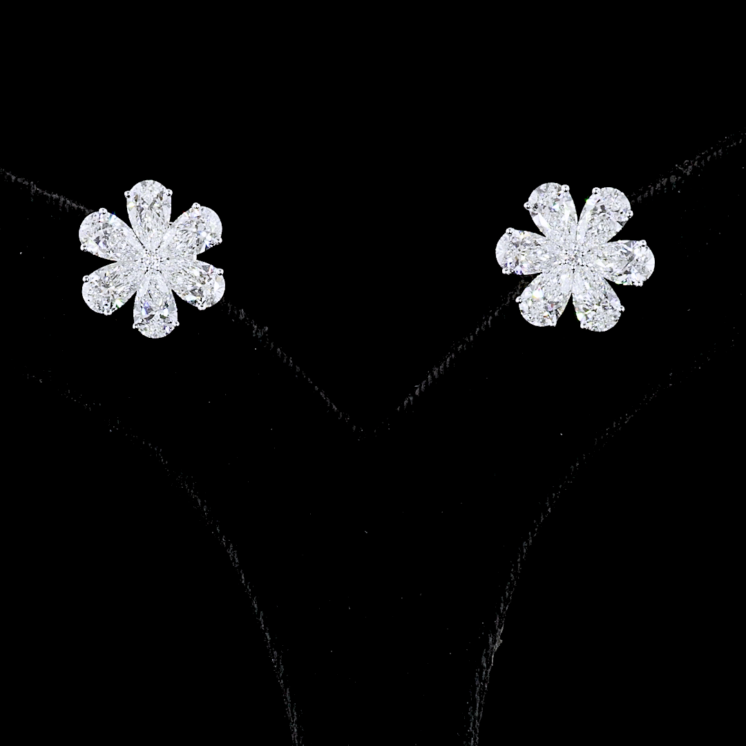 14K WHITE GOLDStuds Earrings