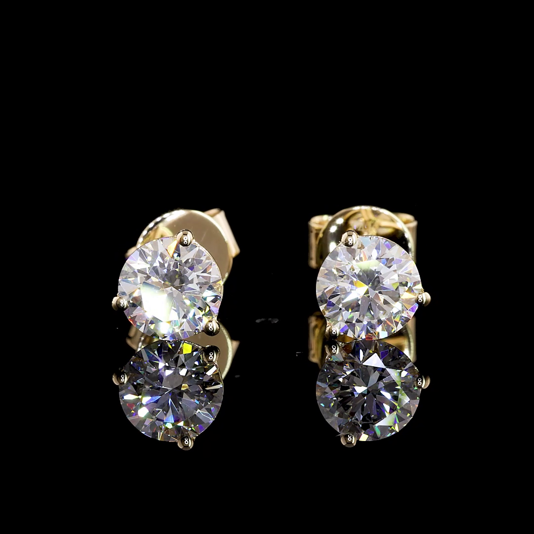 14K YELLOW GOLDMartini Earrings