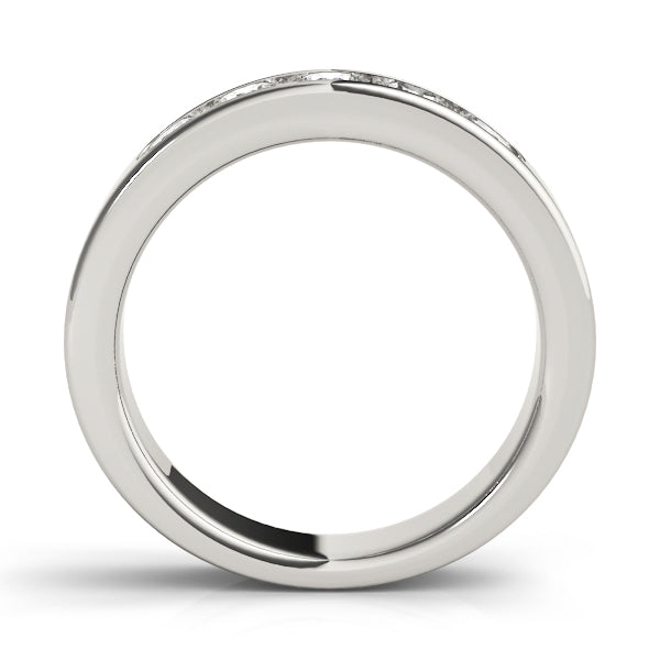 Multi-Diamond 14K Gold Wedding Ring