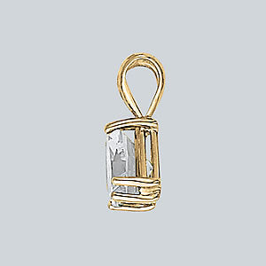 Solitaire Pendant in Premium Metals