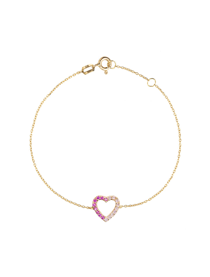 18K GOLD SHADES OF LOVE BRACELET