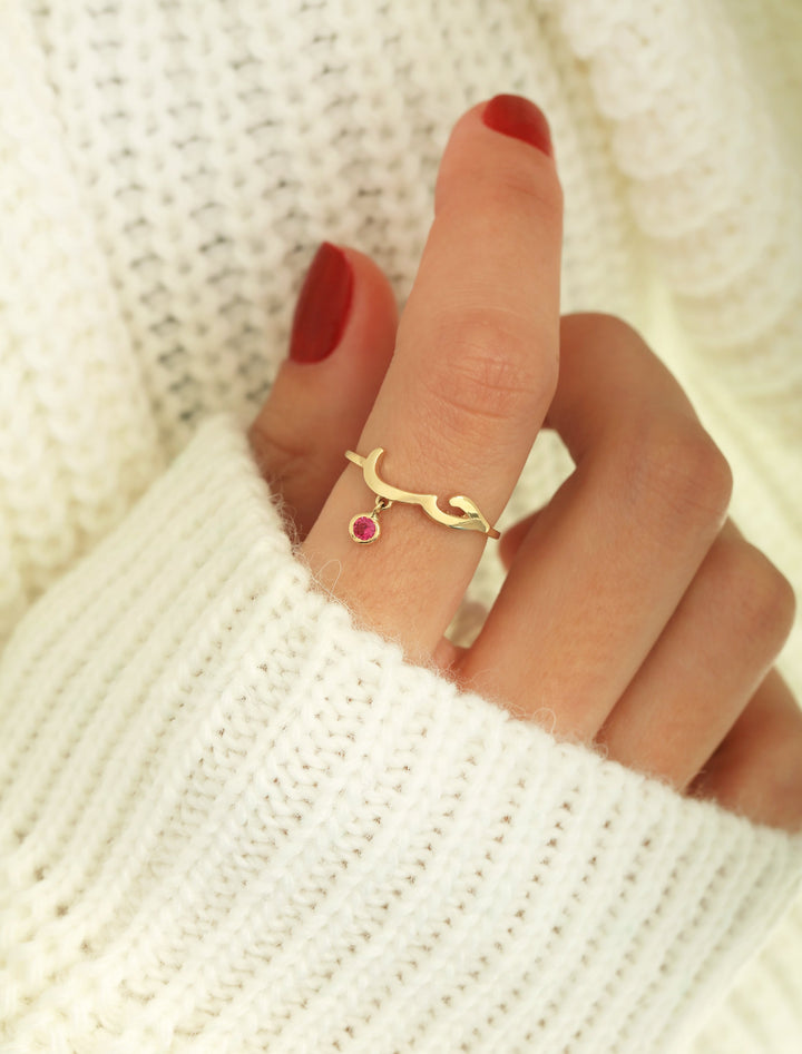 18K Gold Hobb Ring