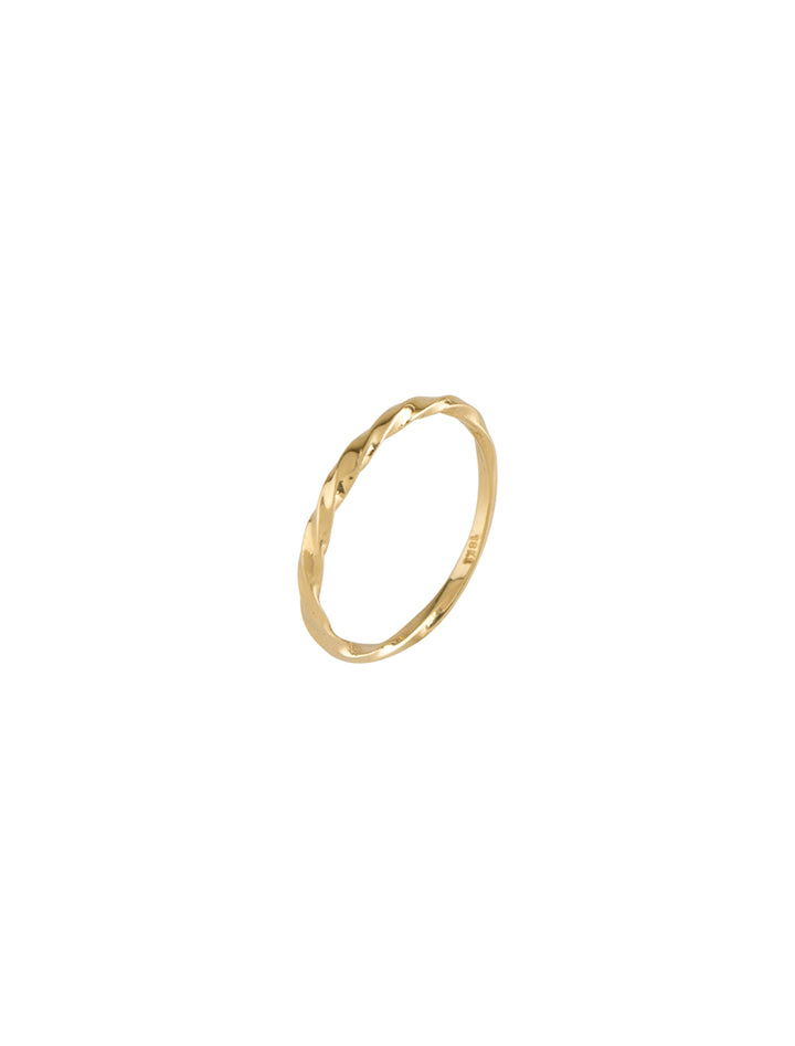 18K Gold Pirouette Ring