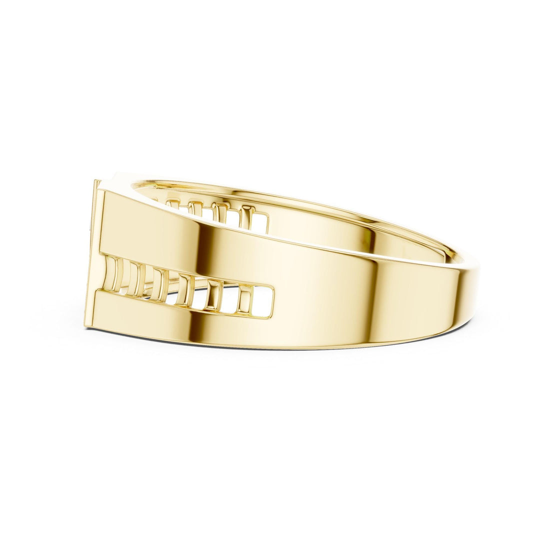 Round Cut Lab Grown Diamond Cluster Ring, 0.18ct Total, Solid Gold