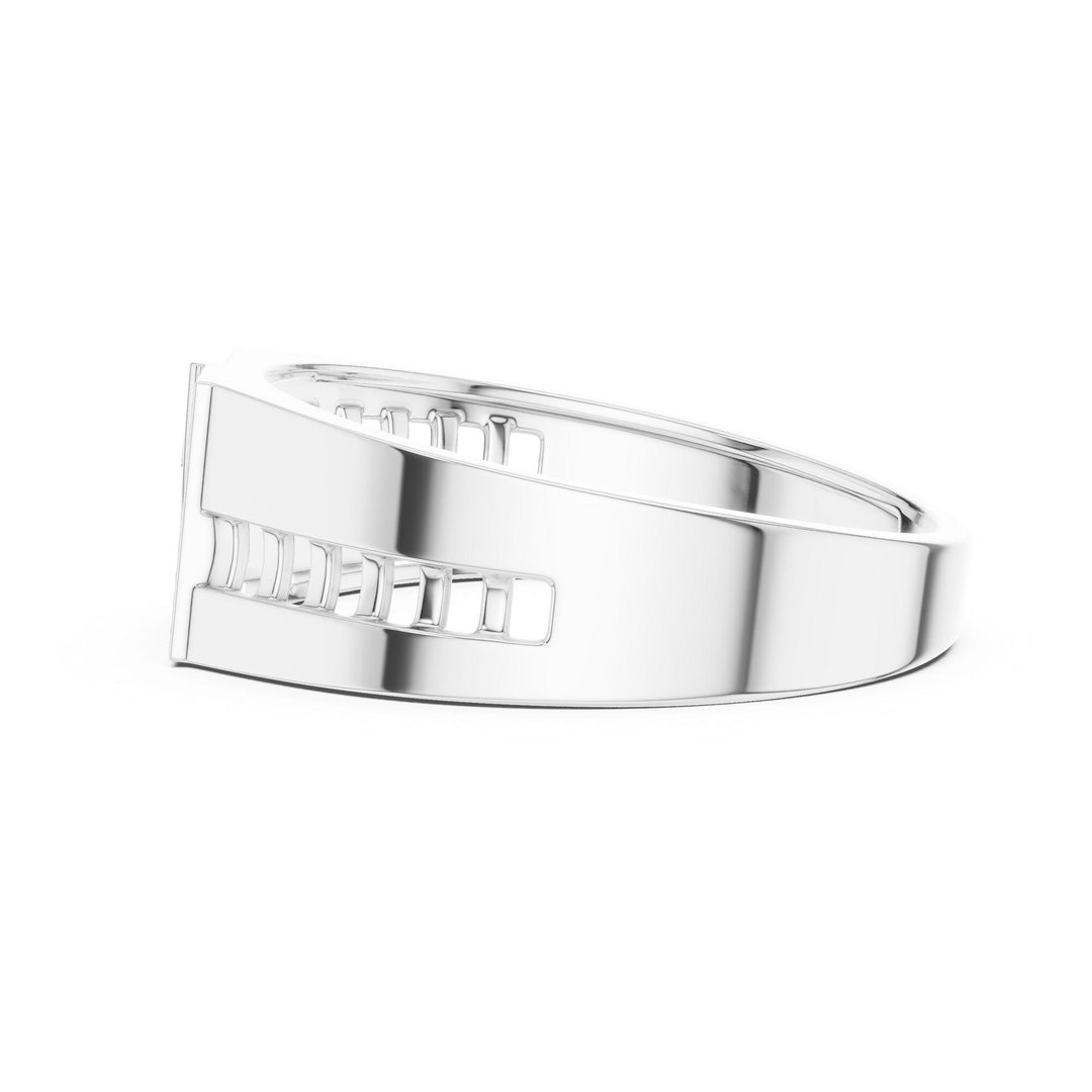 Round Cut Lab Grown Diamond Cluster Ring, 0.18ct Total, Solid Gold