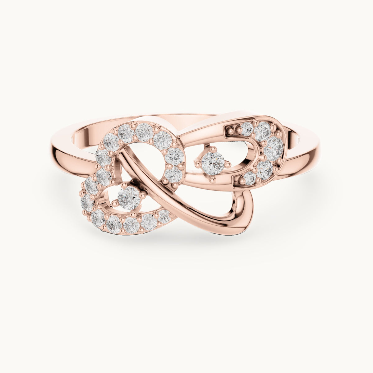 Round Cut Lab Grown Diamond Cluster Ring, 0.19ct Total, Solid Gold