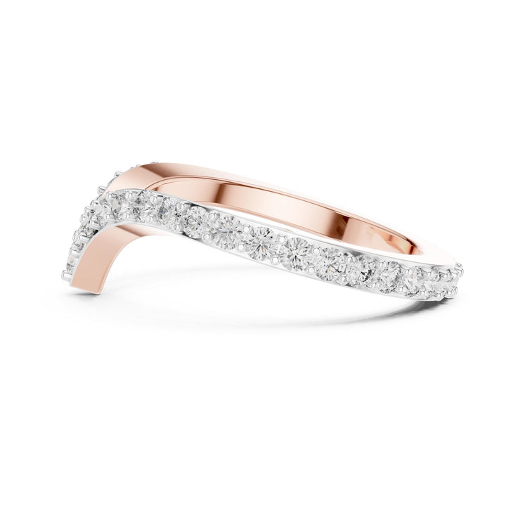 Round Cut Lab Grown Diamond Full Eternity Band, 0.66ct Total, Solid Gold