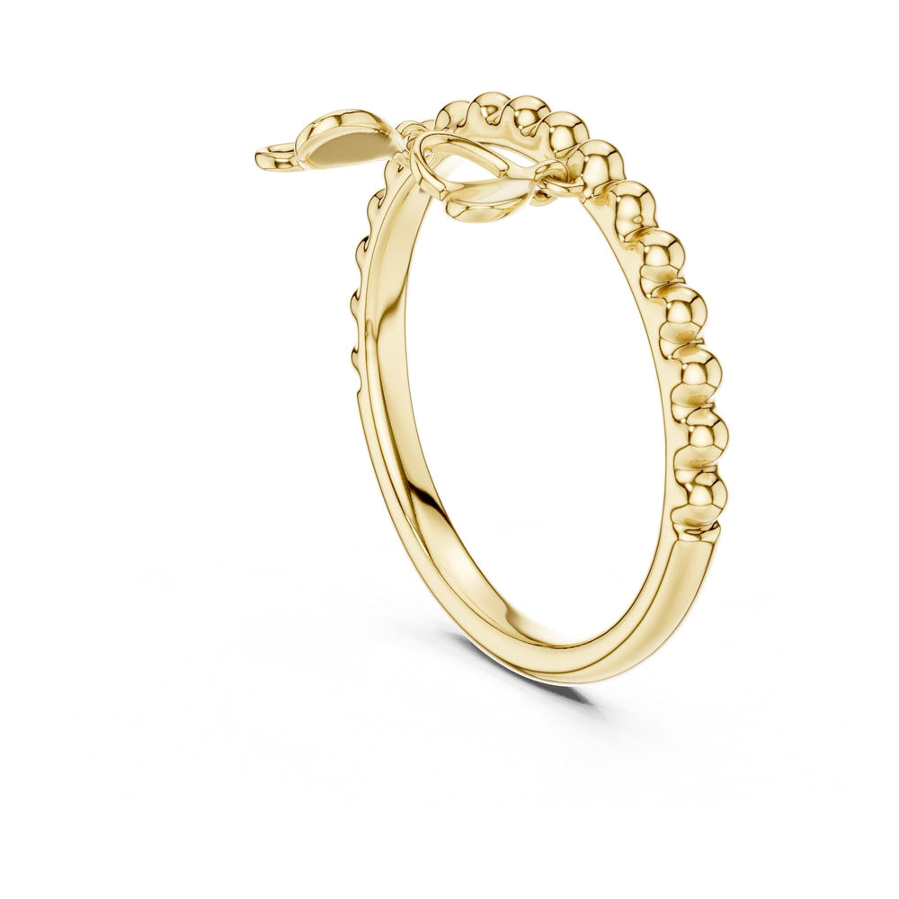 Round Cut Lab Grown Diamond Cluster Ring, 0.01ct Total, Solid Gold