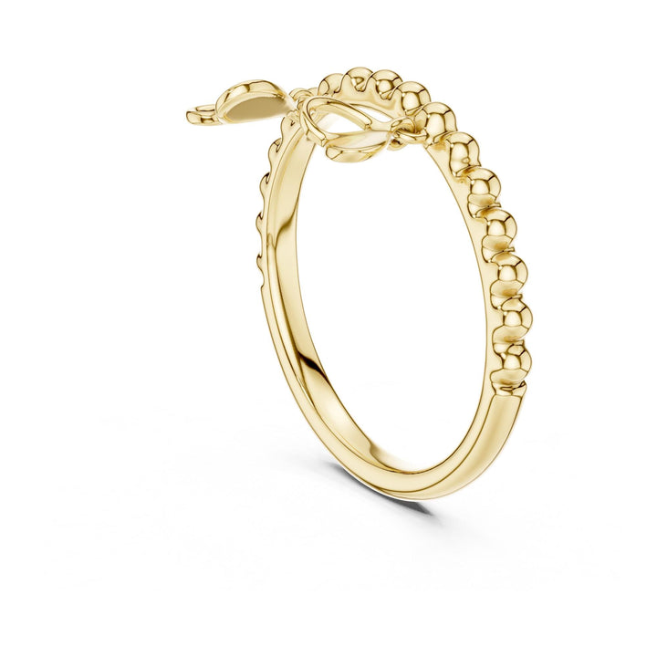 Round Cut Lab Grown Diamond Cluster Ring, 0.01ct Total, Solid Gold