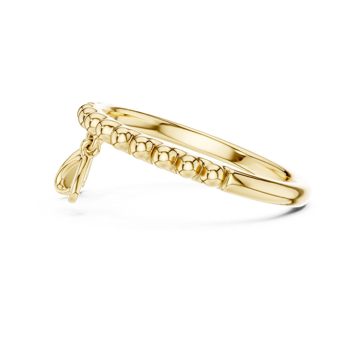 Round Cut Lab Grown Diamond Cluster Ring, 0.01ct Total, Solid Gold