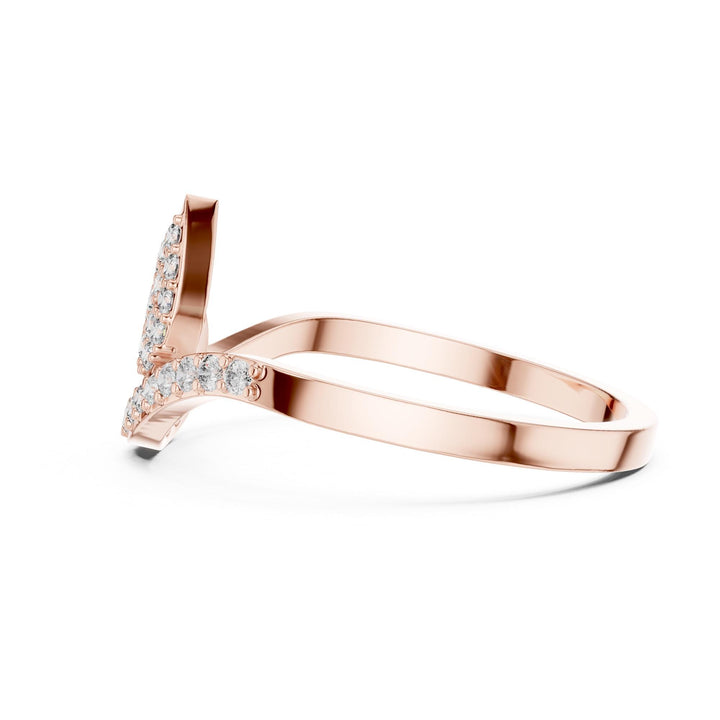 Round Cut Lab Grown Diamond Cluster Ring, 0.16ct Total, Solid Gold
