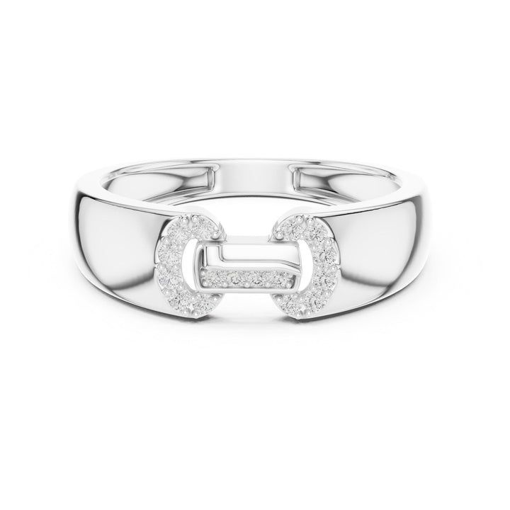 Round Cut Lab Grown Diamond Cluster Ring, 0.14ct Total, Solid Gold