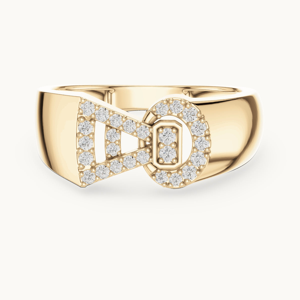 Round Cut Lab Grown Diamond Cluster Ring, 0.25ct Total, Solid Gold