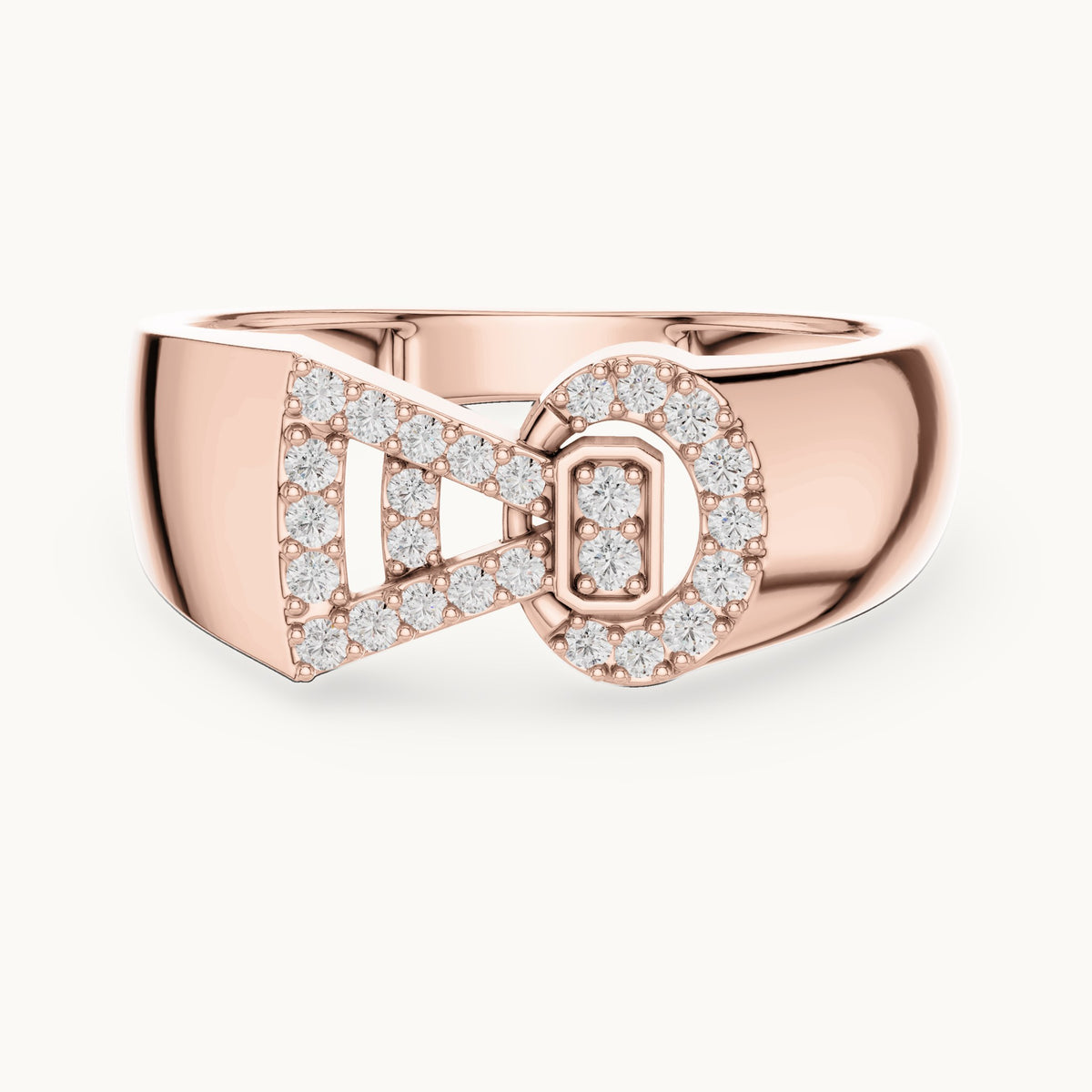Round Cut Lab Grown Diamond Cluster Ring, 0.25ct Total, Solid Gold