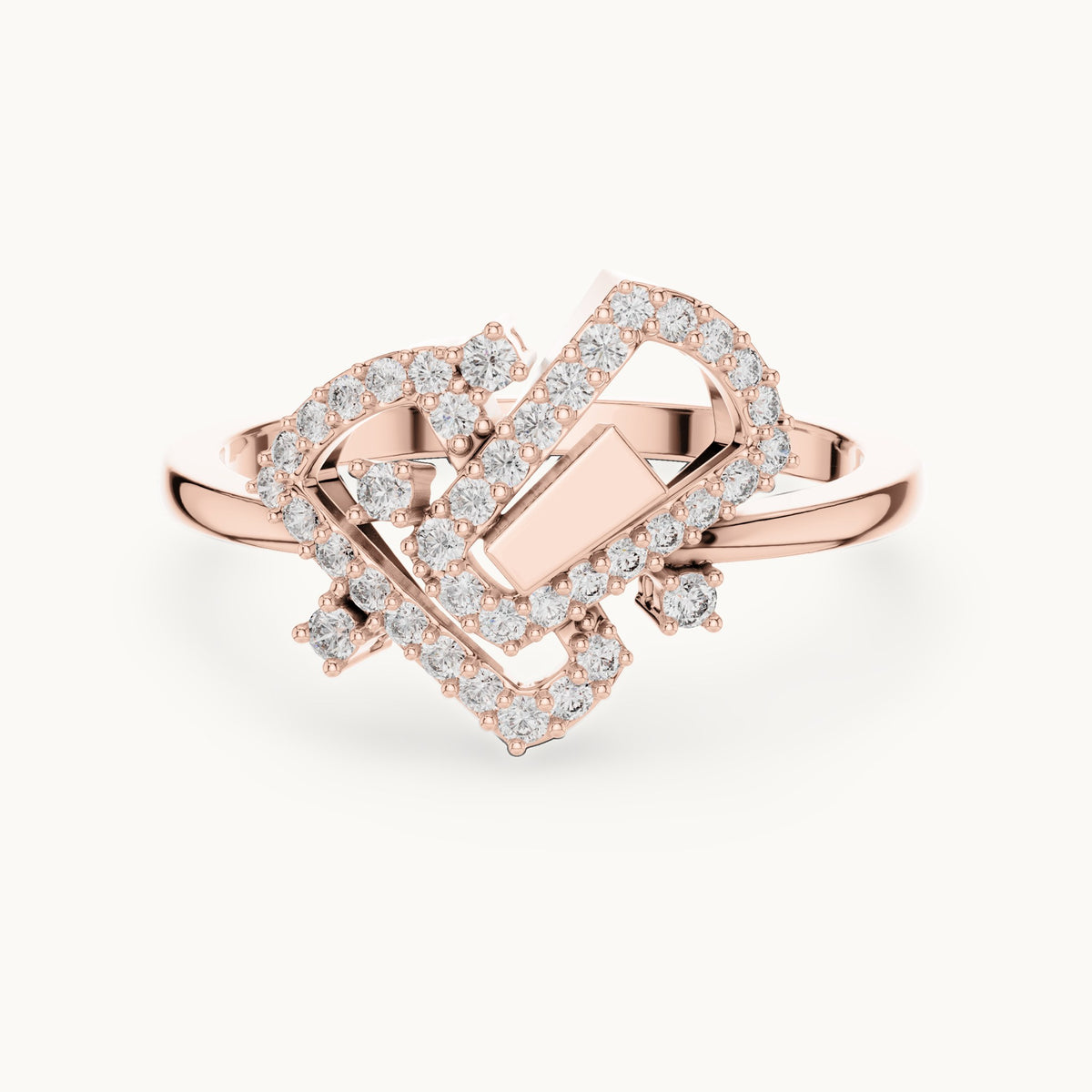 Round Cut Lab Grown Diamond Cluster Ring, 0.24ct Total, Solid Gold