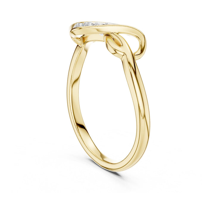 Round Cut Lab Grown Diamond Cluster Ring, 0.05ct Total, Solid Gold