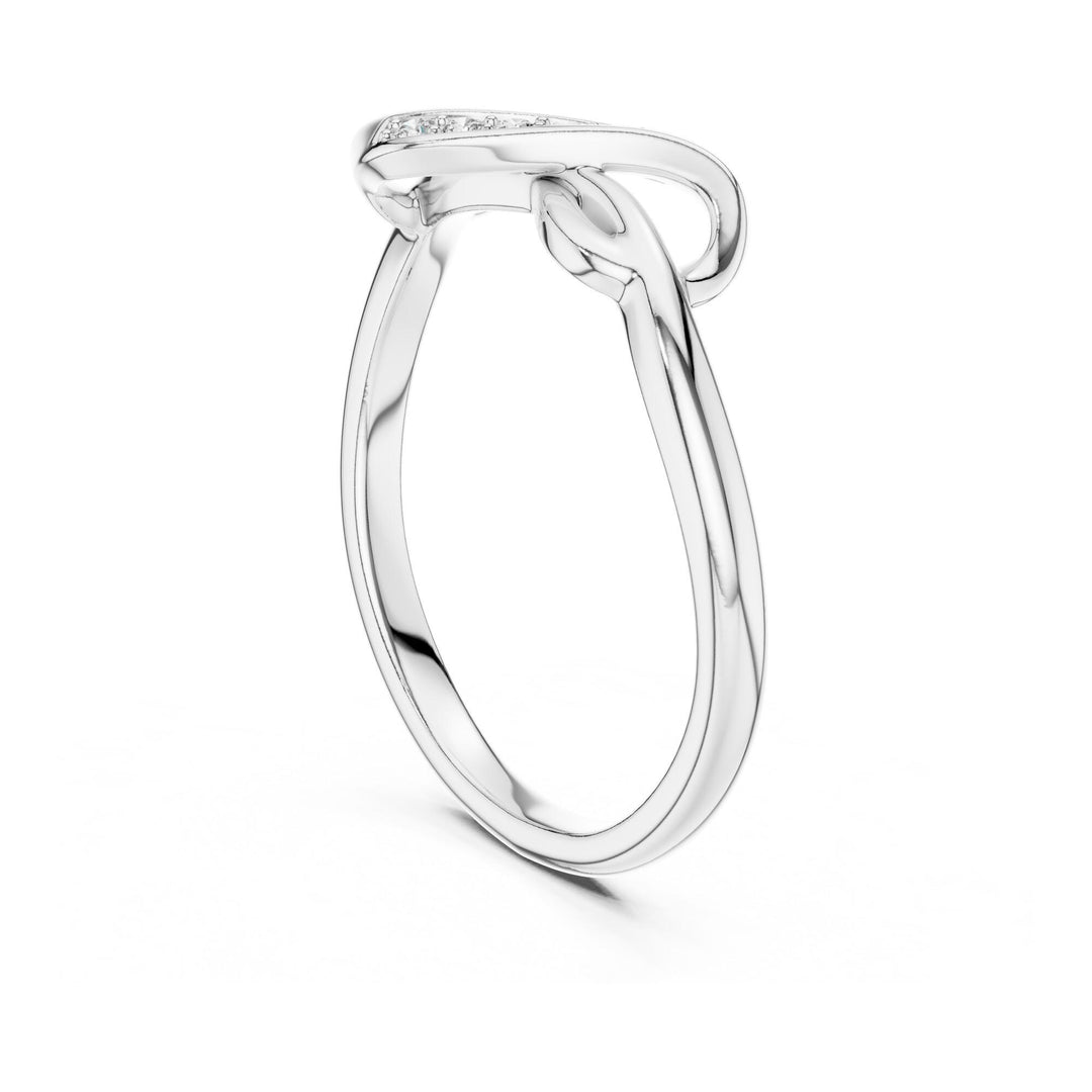 Round Cut Lab Grown Diamond Cluster Ring, 0.05ct Total, Solid Gold