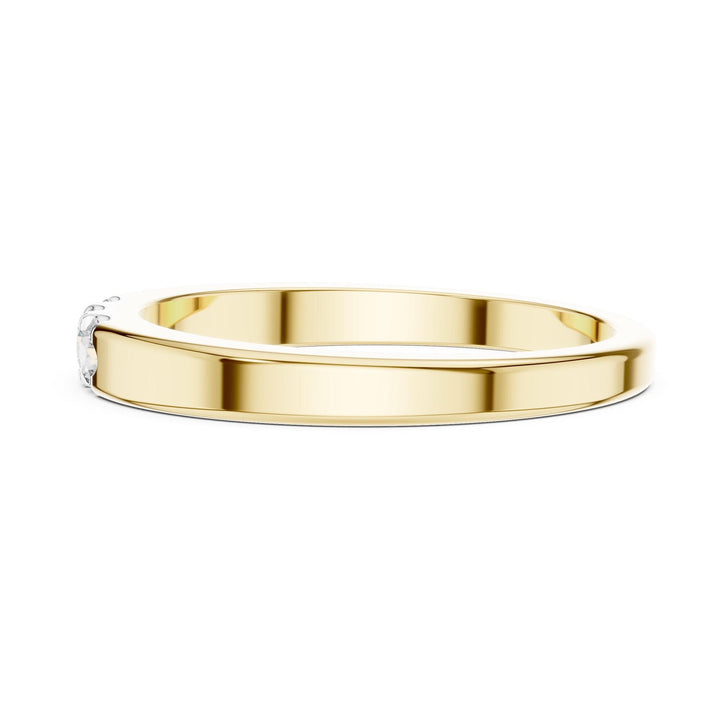 Round Cut Lab Grown Diamond Cluster Ring, 0.20ct Total, Solid Gold