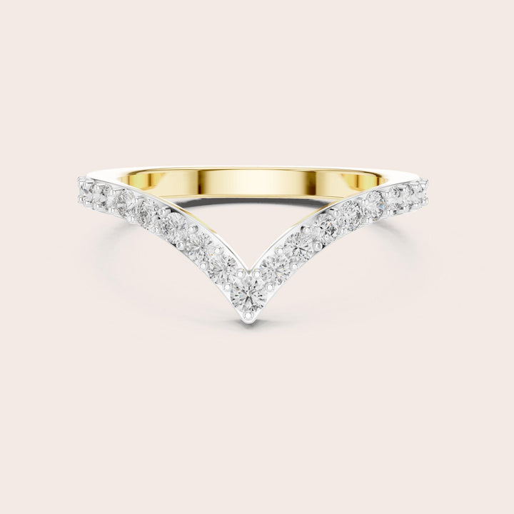 Round Cut Lab Grown Diamond Full Eternity Band, 0.66ct Total, Solid Gold