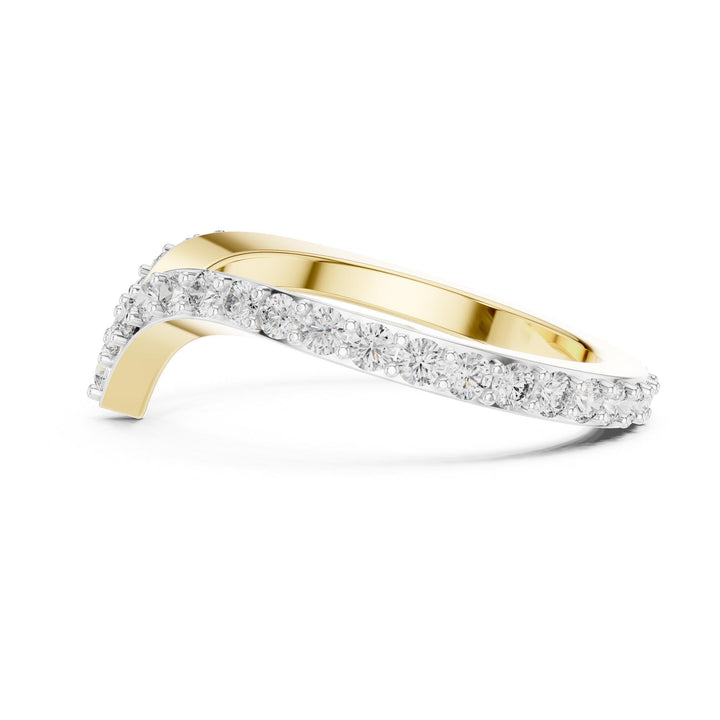 Round Cut Lab Grown Diamond Full Eternity Band, 0.66ct Total, Solid Gold