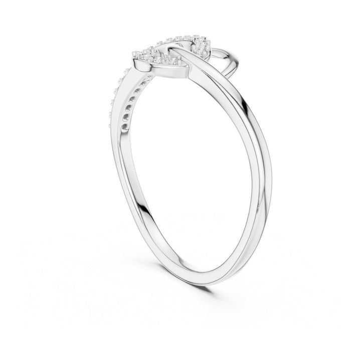 Round Cut Lab Grown Diamond Cluster Ring, 0.12ct Total, Solid Gold