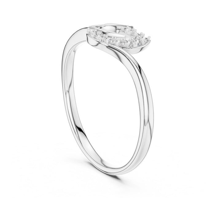 Round Cut Lab Grown Diamond Cluster Ring, 0.07ct Total, Solid Gold
