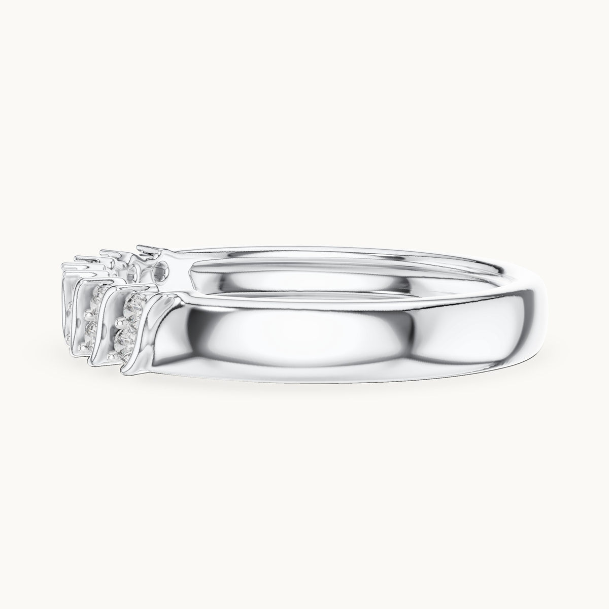 Round Cut Lab Grown Diamond Cluster Ring, 0.17ct Total, Solid Gold