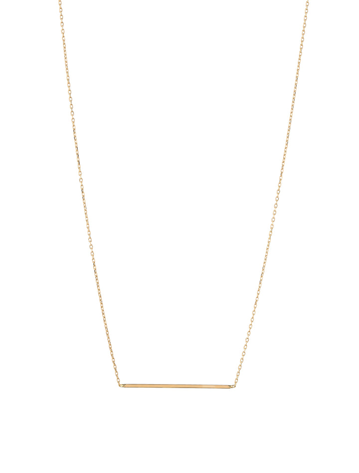 18K GOLD LINE NECKLACE