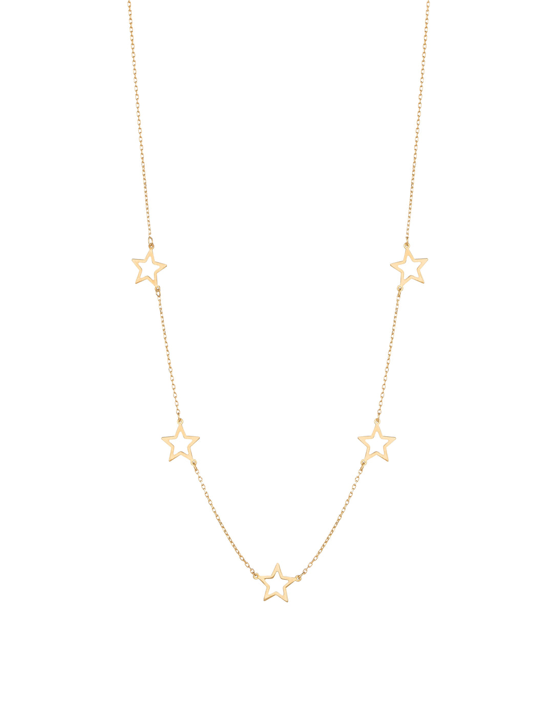 18K GOLD STARRY NIGHT NECKLACE