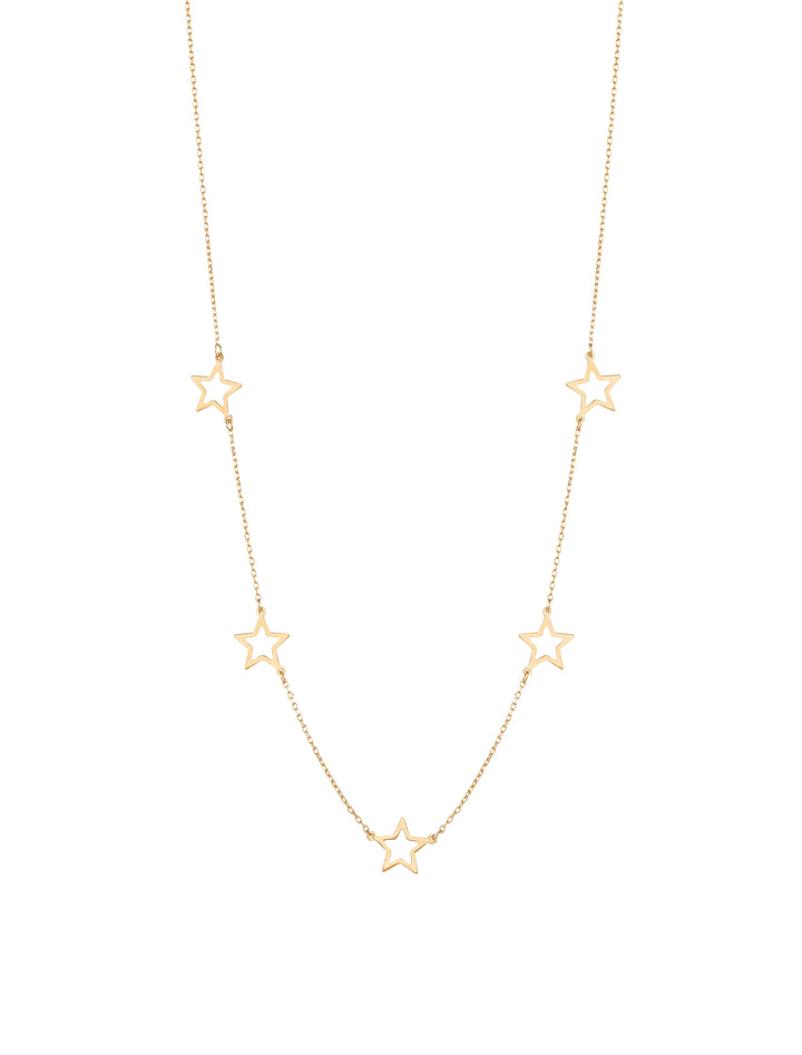 18K GOLD STARRY NIGHT NECKLACE