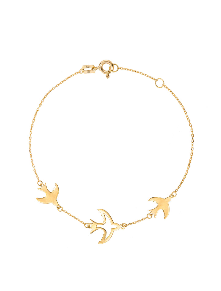 18K GOLD FLY HIGH BRACELET