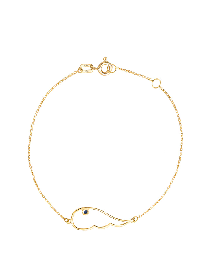 18K GOLD ANGELIC FEEL BRACELET