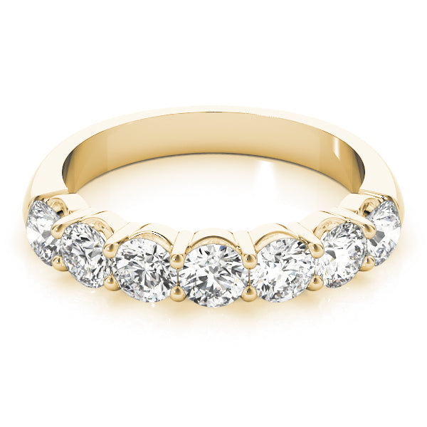 14K Yellow Gold 1/3 ct Diamond Wedding Band