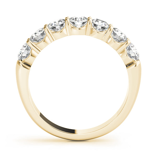 14K Yellow Gold 1/3 ct Diamond Wedding Band