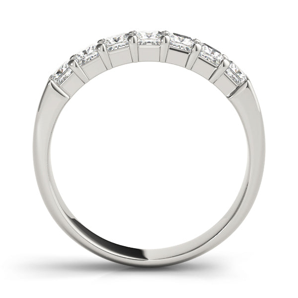 14K White Gold Diamond Wedding Ring