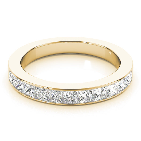 14K Yellow Gold Diamond Wedding Ring