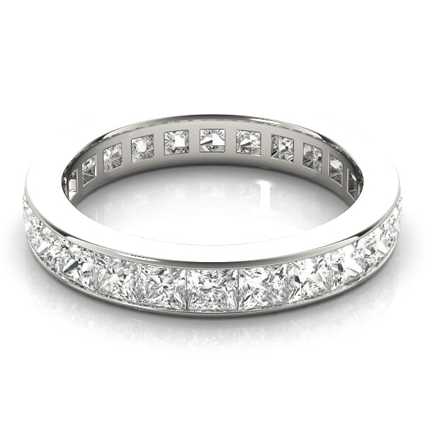 Multi-Diamond Square Wedding Ring