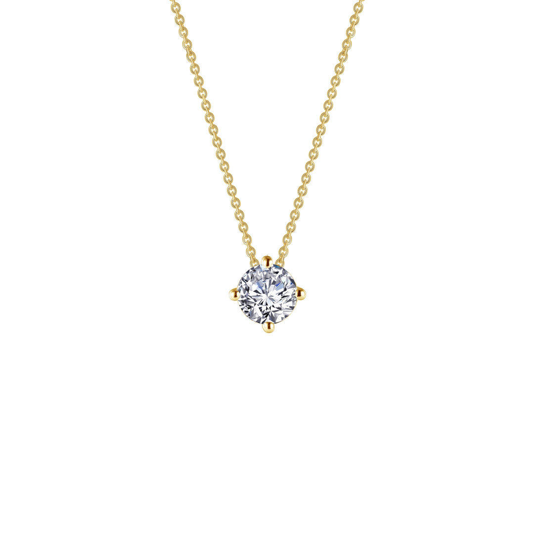 0.85 CTW Solitaire Necklace