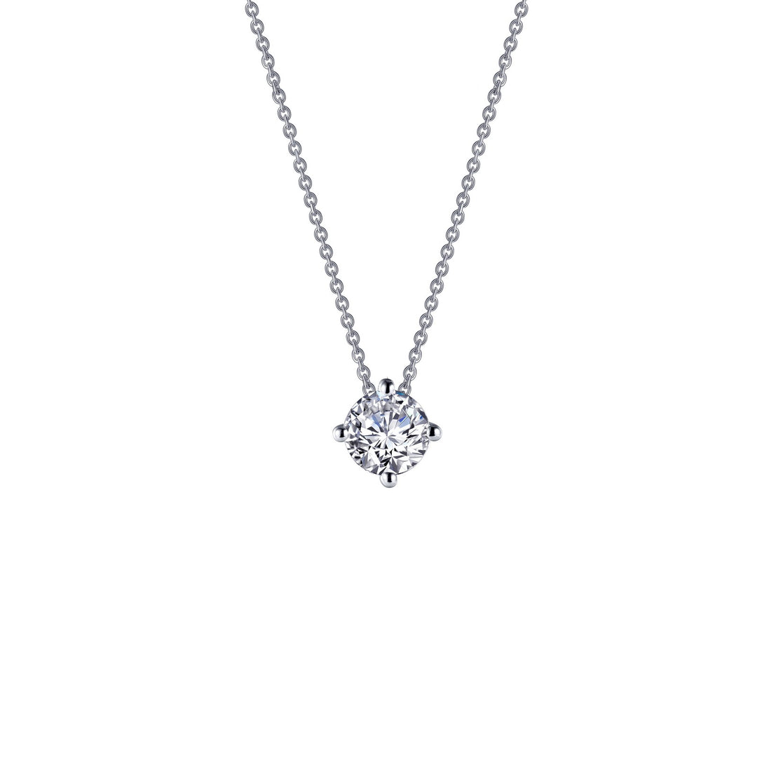 0.85 CTW Solitaire Necklace