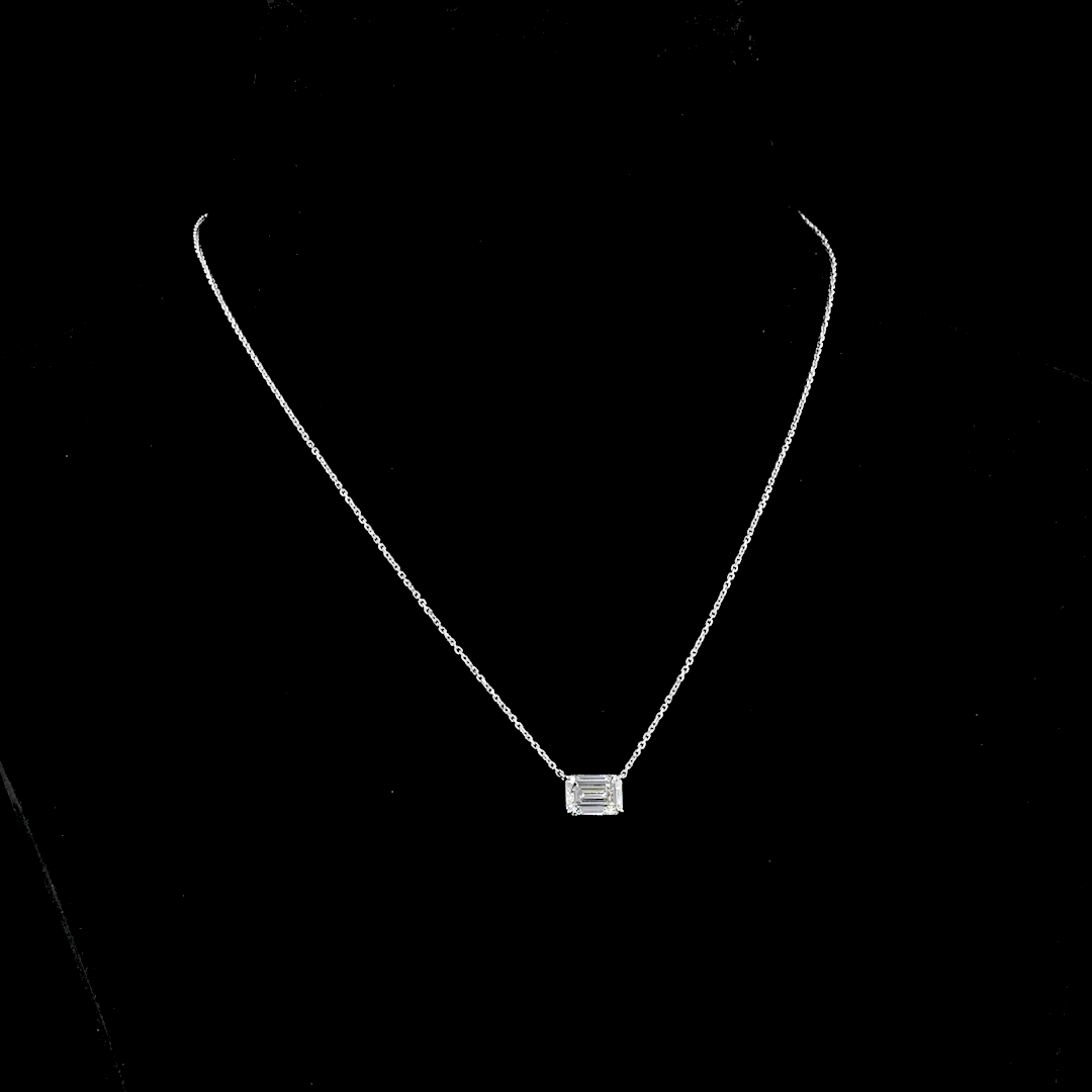 14K WHITE GOLDSolitaire Ring