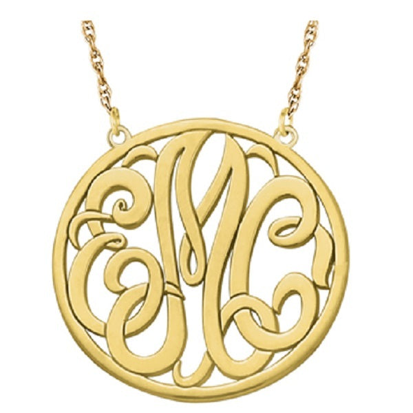 Personalized Gold Fashion Pendant