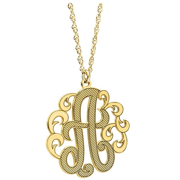 Personalized Gold Fashion Pendant