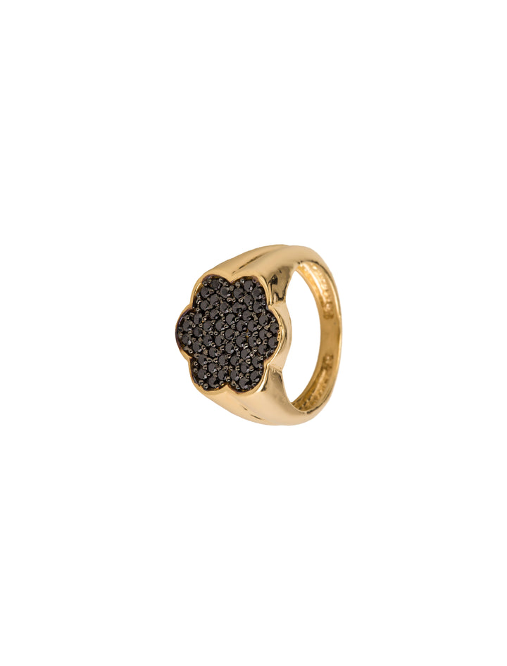 18K GOLD ETERNAL BLOOM PINKY RING