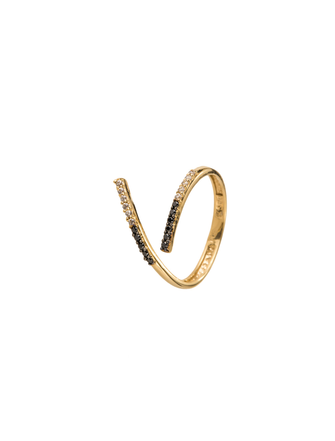 18K GOLD INTERTWINE RING