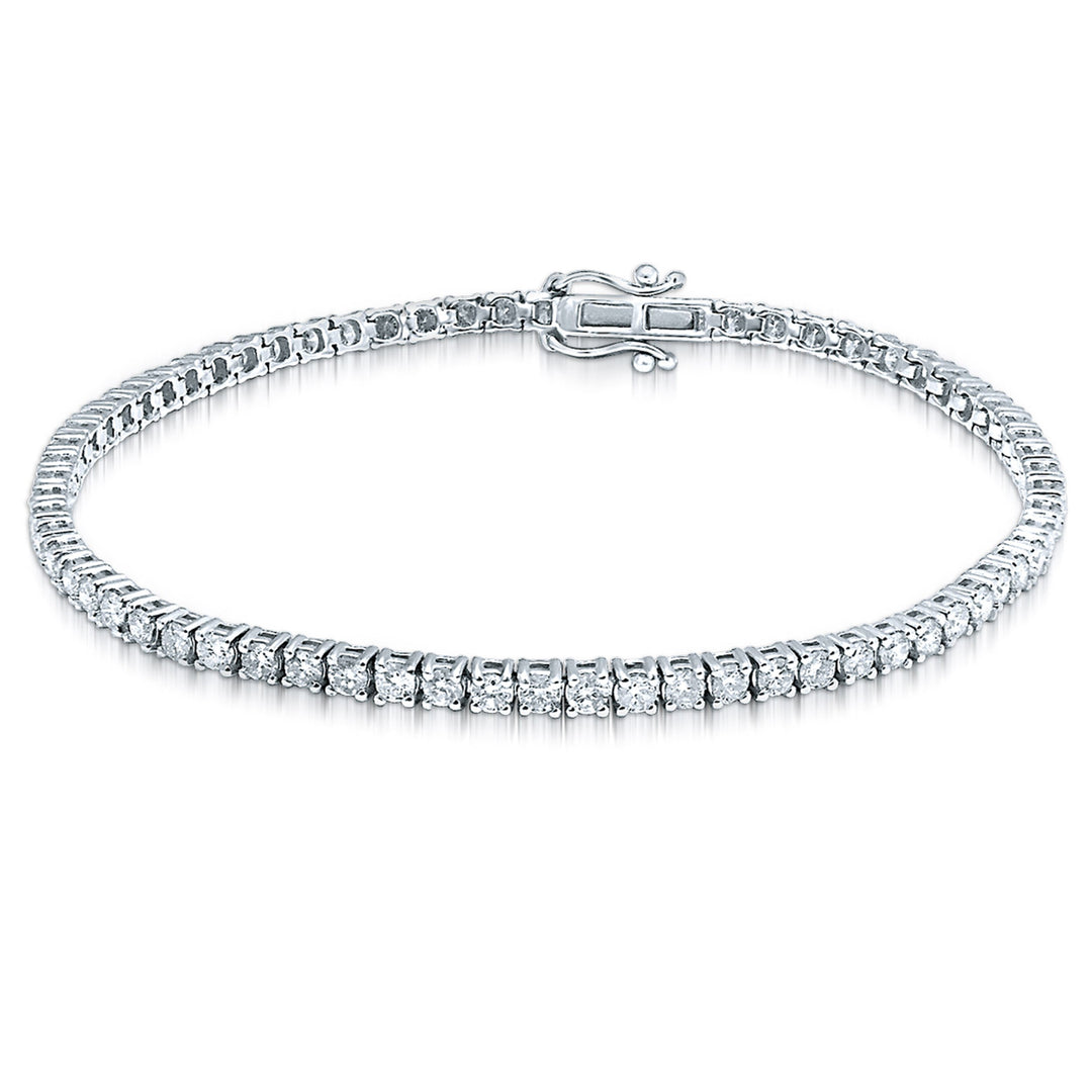Beautiful 14K 2.00CT Diamond Tennis Bracelet