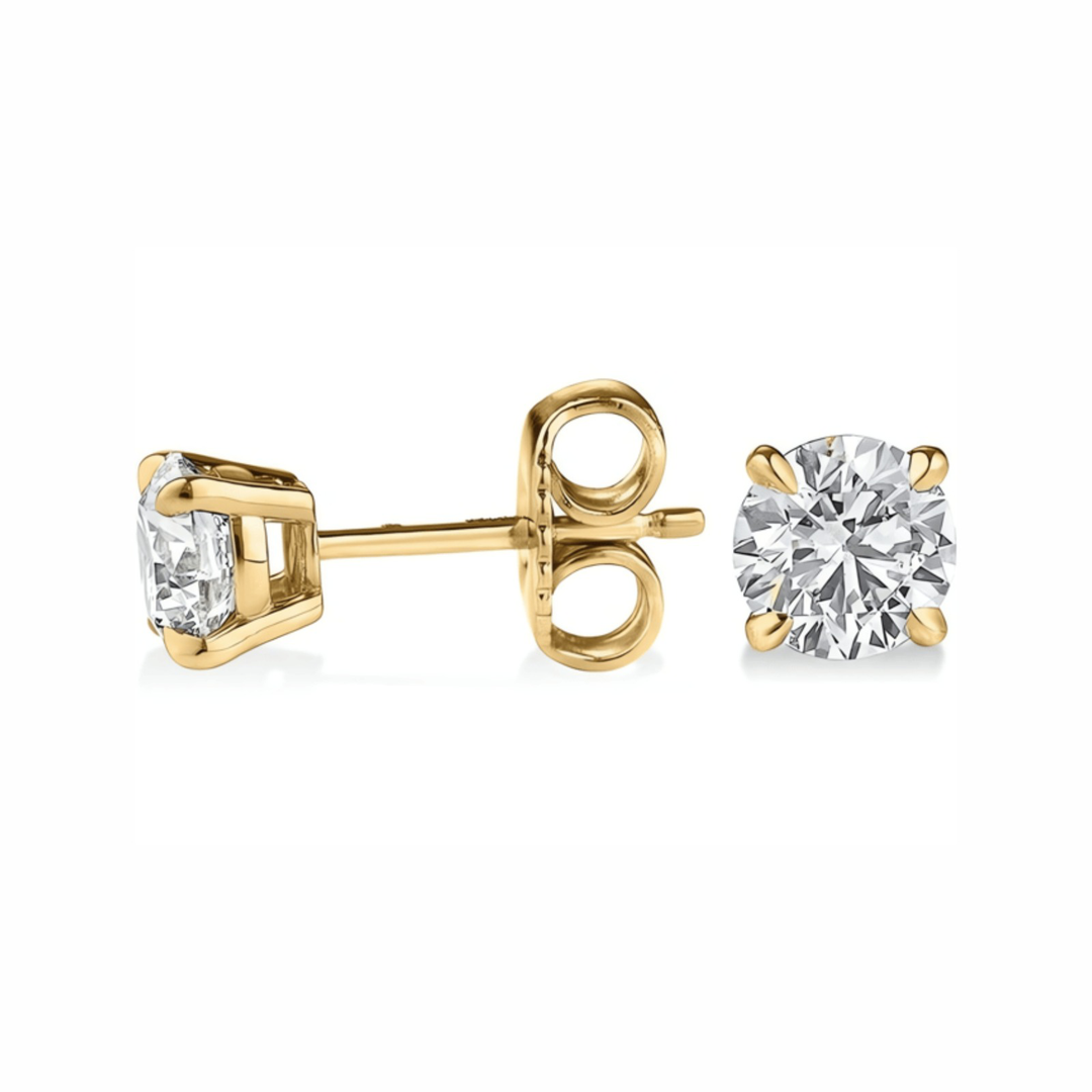 18K YELLOW GOLDStuds Earrings